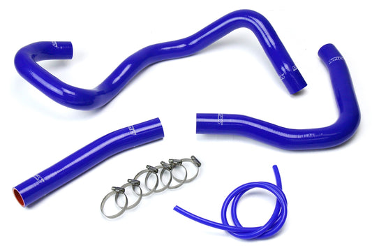 HPS Performance High Temp 3-ply Reinforced SiliconeReplace OEM Rubber Radiator Coolant Hoses 57-1530-BLUE