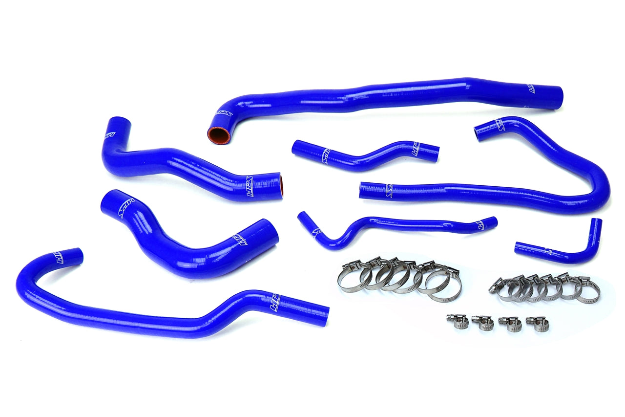 HPS Performance High Temp 3-ply Reinforced SiliconeReplace Rubber Radiator Heater Coolant Hoses 57-1546-BLUE