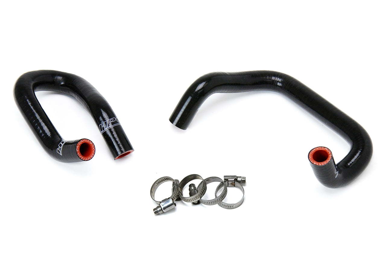 HPS Performance High Temp 3-ply Reinforced SiliconeReplace OEM Rubber Heater Coolant Hoses 57-1586-BLK