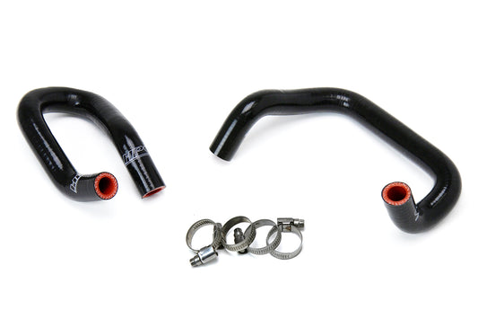 HPS Performance High Temp 3-ply Reinforced SiliconeReplace OEM Rubber Heater Coolant Hoses 57-1586-BLK