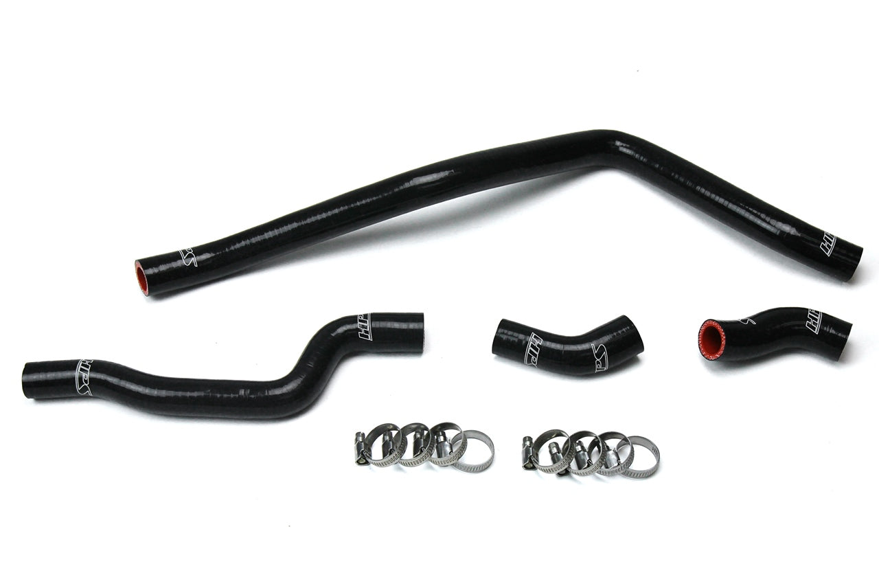 HPS Performance High Temp 3-ply Reinforced SiliconeReplace OEM Rubber Radiator Coolant Hoses 57-1615-BLK
