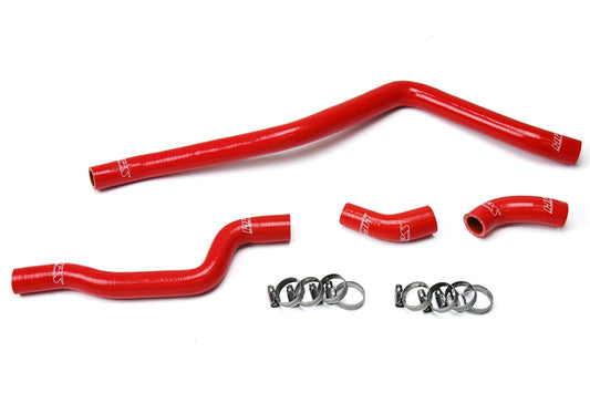 HPS Performance High Temp 3-ply Reinforced SiliconeReplace OEM Rubber Radiator Coolant Hoses 57-1615-RED