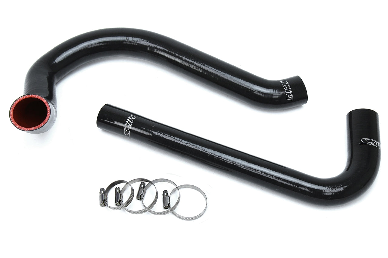 HPS Performance High Temp 3-ply Reinforced SiliconeReplace OEM Rubber Radiator Coolant Hoses 57-1627-BLK