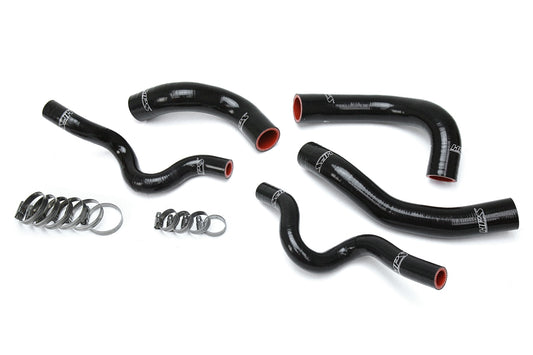 HPS Performance High Temp 3-ply Reinforced SiliconeReplace OEM Rubber Radiator Coolant Hoses 57-1630-BLK