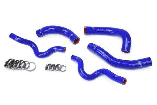 HPS Performance High Temp 3-ply Reinforced SiliconeReplace OEM Rubber Radiator Coolant Hoses 57-1630-BLUE