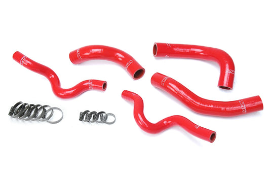 HPS Performance High Temp 3-ply Reinforced SiliconeReplace OEM Rubber Radiator Coolant Hoses 57-1630-RED
