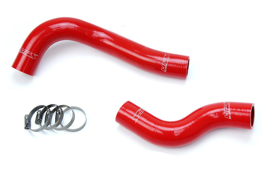 HPS Performance High Temp 3-ply Reinforced SiliconeReplace OEM Rubber Radiator Coolant Hoses 57-1632-RED