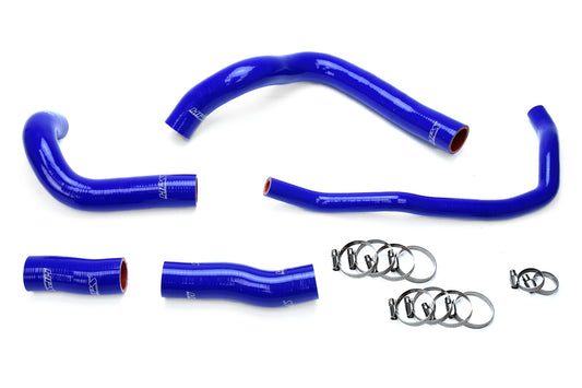 HPS Performance High Temp 3-ply Reinforced SiliconeReplace OEM Rubber Radiator Coolant Hoses 57-1633-BLUE