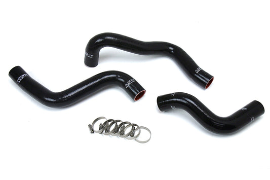 HPS Performance High Temp 3-ply Reinforced SiliconeReplace OEM Rubber Radiator Coolant Hoses 57-1634-BLK