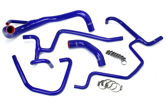 HPS Performance High Temp 3-ply Reinforced SiliconeReplace Rubber Radiator Heater Coolant Hoses 57-1646-BLUE