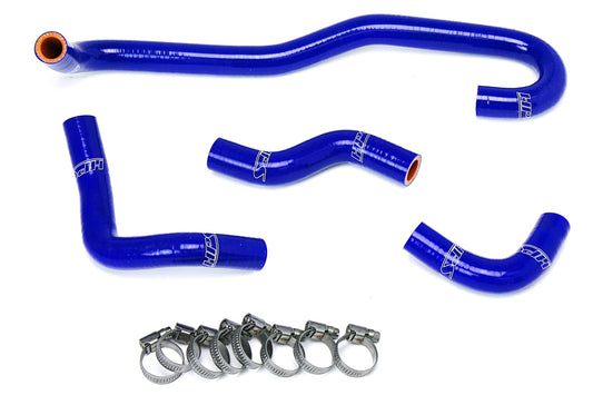 HPS Performance High Temp 3-ply Reinforced SiliconeReplace OEM Rubber Heater Coolant Hoses 57-1655-BLUE