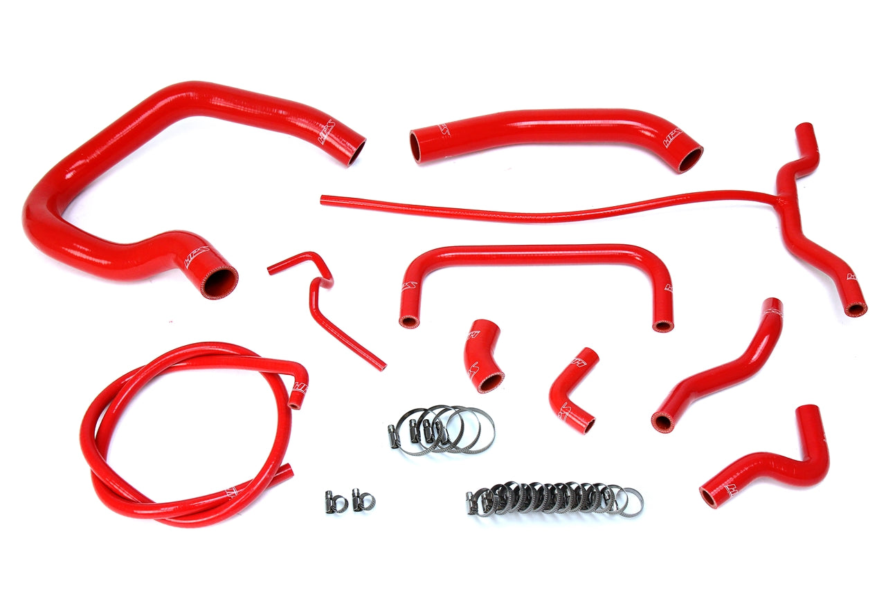 HPS Performance High Temp 3-ply Reinforced SiliconeReplace Rubber Radiator Heater Coolant Hoses 57-1661-RED