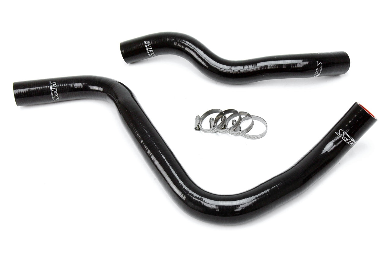 HPS Performance High Temp 3-ply Reinforced SiliconeReplace OEM Rubber Radiator Coolant Hoses 57-1662-BLK