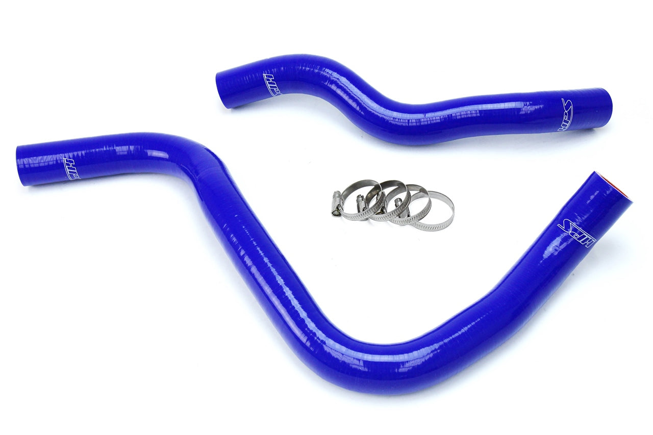 HPS Performance High Temp 3-ply Reinforced SiliconeReplace OEM Rubber Radiator Coolant Hoses 57-1662-BLUE