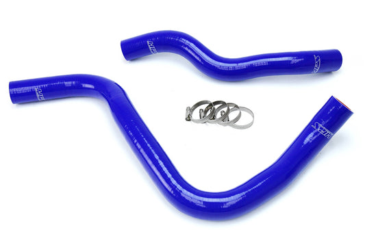 HPS Performance High Temp 3-ply Reinforced SiliconeReplace OEM Rubber Radiator Coolant Hoses 57-1662-BLUE