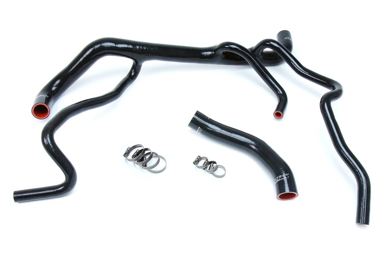 HPS Performance High Temp 3-ply Reinforced SiliconeReplace OEM Rubber Radiator Coolant Hoses 57-1664-BLK