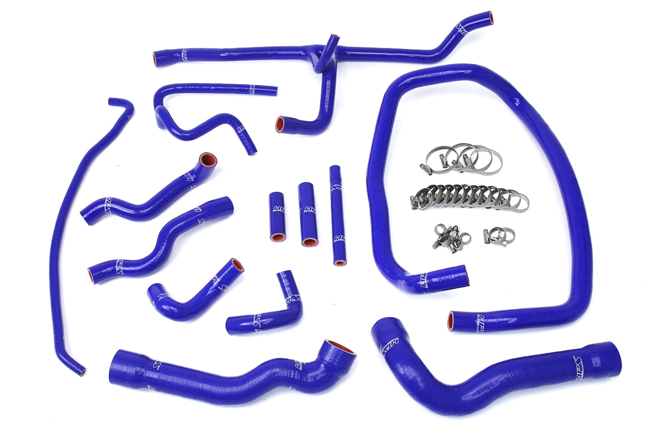 HPS Performance High Temp 3-ply Reinforced SiliconeReplace Rubber Radiator Heater Coolant Hoses 57-1674-BLUE