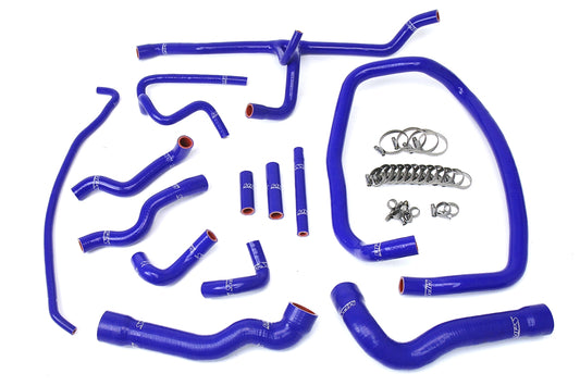 HPS Performance High Temp 3-ply Reinforced SiliconeReplace Rubber Radiator Heater Coolant Hoses 57-1674-BLUE