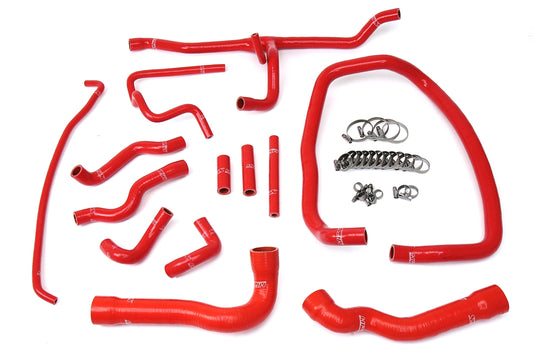 HPS Performance High Temp 3-ply Reinforced SiliconeReplace Rubber Radiator Heater Coolant Hoses 57-1674-RED