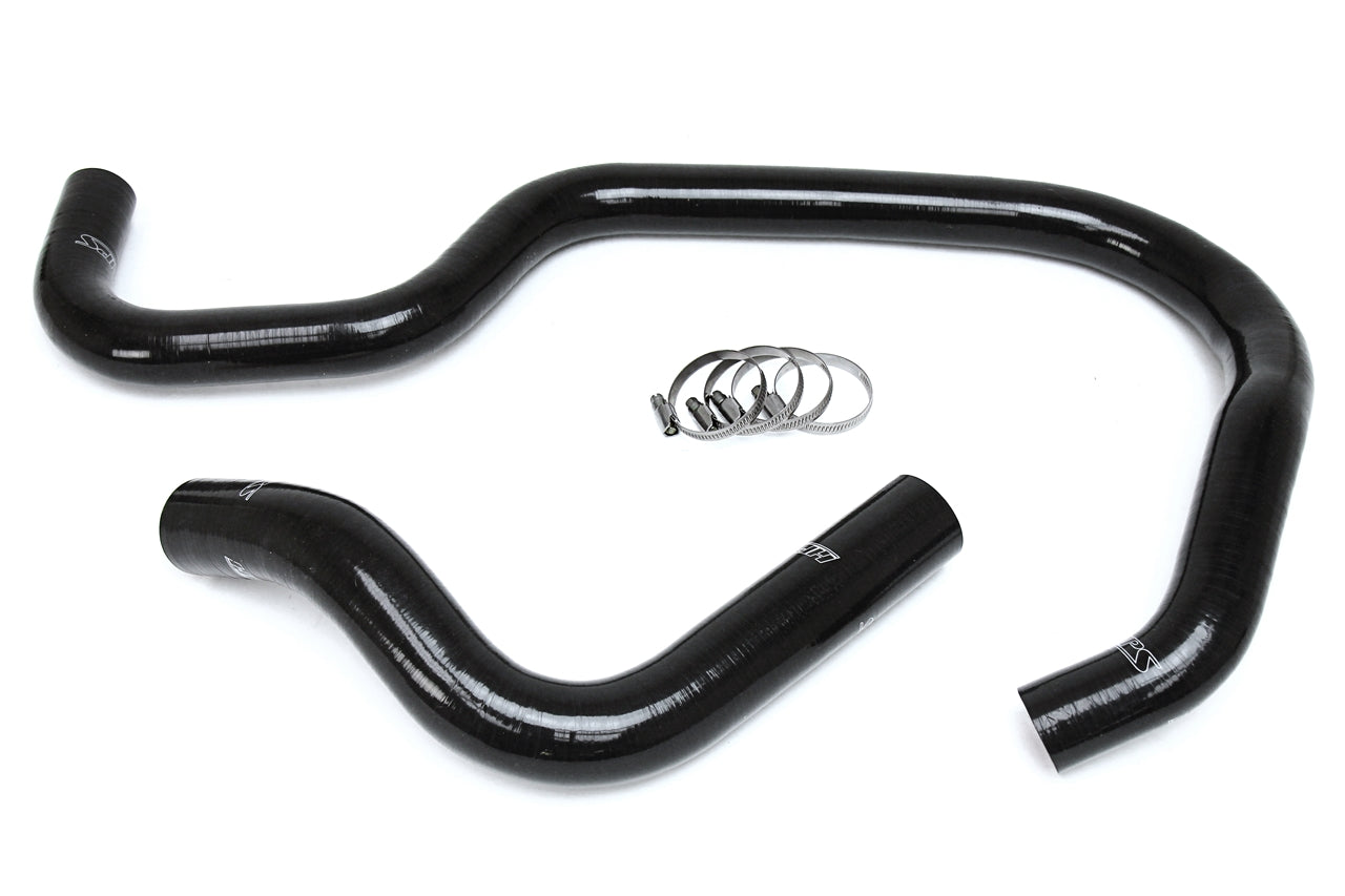 HPS Performance High Temp 3-ply Reinforced SiliconeReplace OEM Rubber Radiator Coolant Hoses 57-1686R-BLK