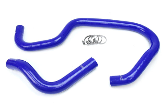HPS Performance High Temp 3-ply Reinforced SiliconeReplace OEM Rubber Radiator Coolant Hoses 57-1686R-BLUE