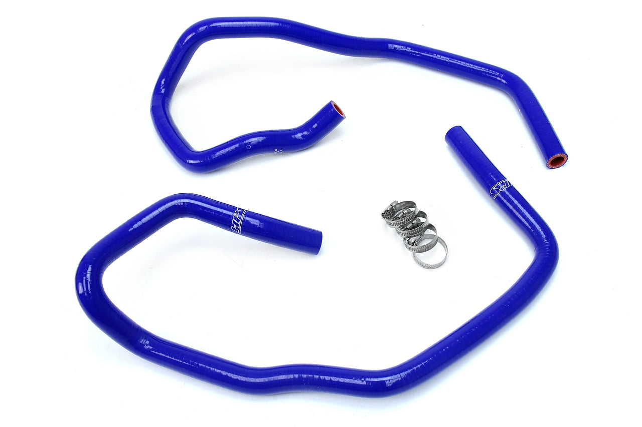 HPS Performance High Temp 3-ply Reinforced SiliconeReplace OEM Rubber Heater Coolant Hoses 57-1694-BLUE
