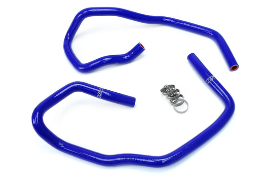 HPS Performance High Temp 3-ply Reinforced SiliconeReplace OEM Rubber Heater Coolant Hoses 57-1694-BLUE