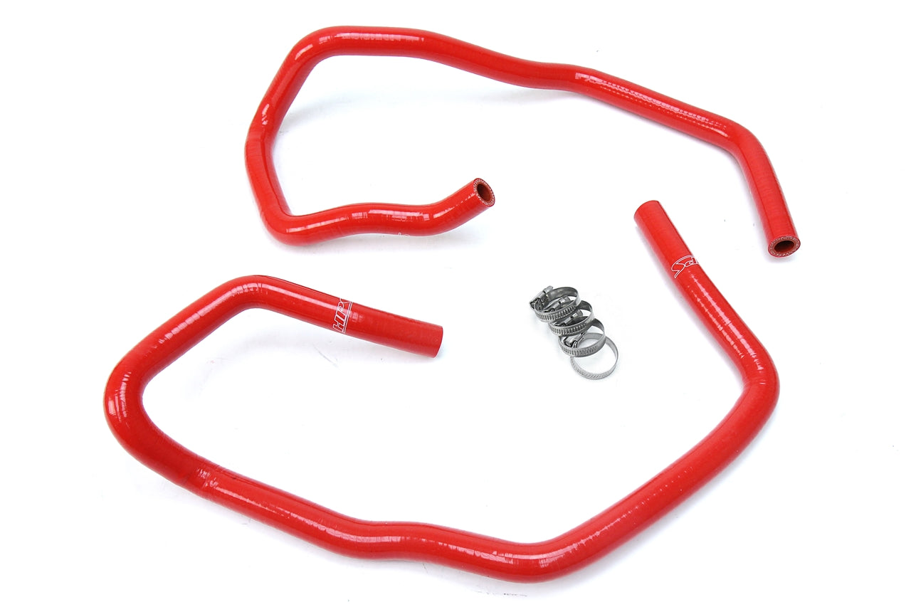 HPS Performance High Temp 3-ply Reinforced SiliconeReplace OEM Rubber Heater Coolant Hoses 57-1694-RED