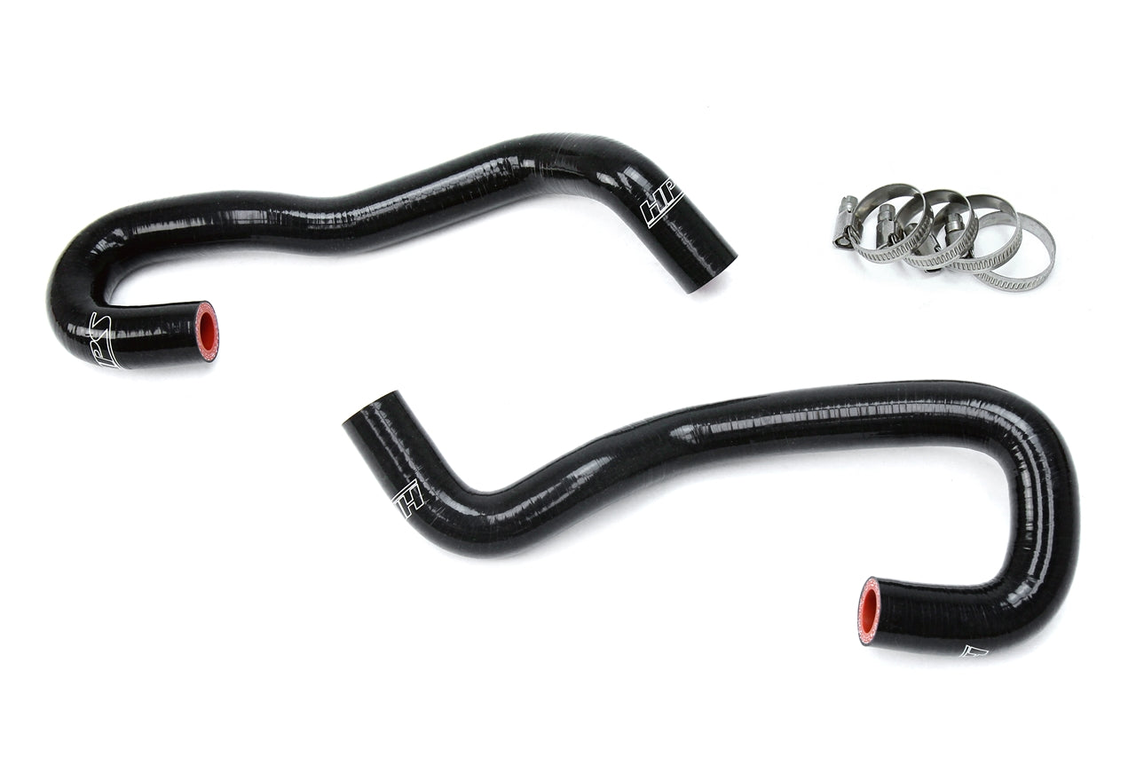 HPS Performance High Temp 3-ply Reinforced SiliconeReplace OEM Rubber Heater Coolant Hoses 57-1700-BLK