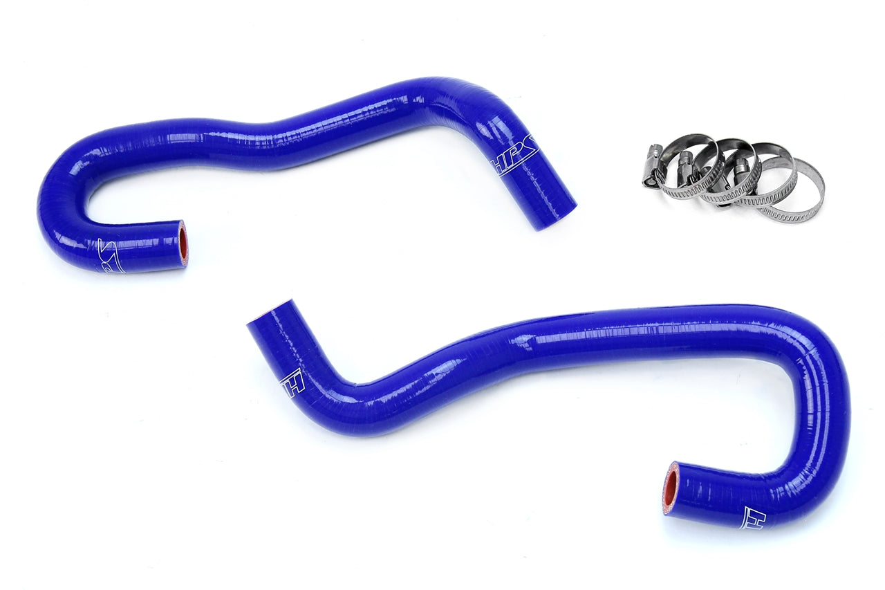 HPS Performance High Temp 3-ply Reinforced SiliconeReplace OEM Rubber Heater Coolant Hoses 57-1700-BLUE