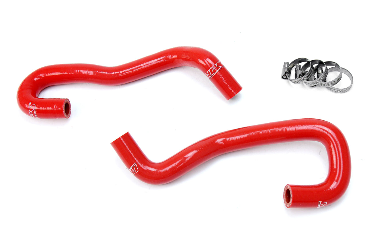HPS Performance High Temp 3-ply Reinforced SiliconeReplace OEM Rubber Heater Coolant Hoses 57-1700-RED
