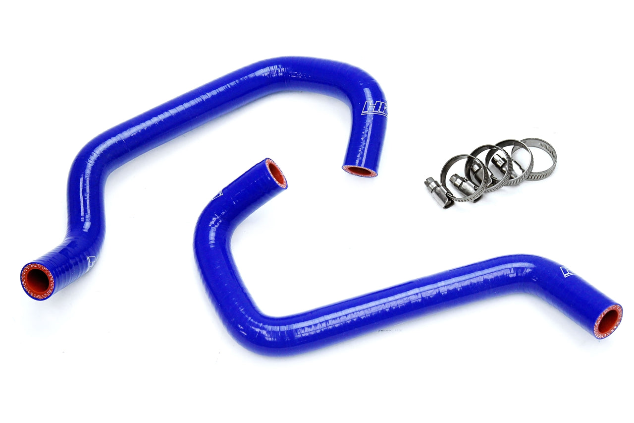 HPS Performance High Temp 3-ply Reinforced SiliconeReplace OEM Rubber Heater Coolant Hoses 57-1701-BLUE