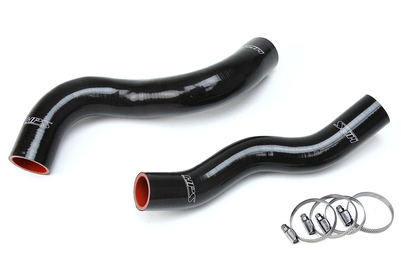 HPS Performance High Temp 3-ply Reinforced SiliconeReplace OEM Rubber Radiator Coolant Hoses 57-1703-BLK