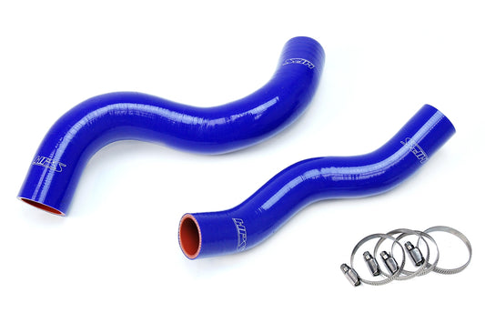HPS Performance High Temp 3-ply Reinforced SiliconeReplace OEM Rubber Radiator Coolant Hoses 57-1703-BLUE