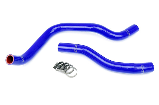 HPS Performance High Temp 3-ply Reinforced SiliconeReplace OEM Rubber Radiator Coolant Hoses 57-1705-BLUE