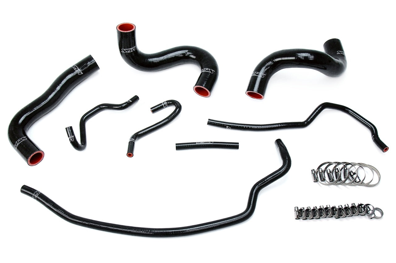 HPS Performance High Temp 3-ply Reinforced SiliconeReplace OEM Rubber Radiator Coolant Hoses 57-1723-BLK
