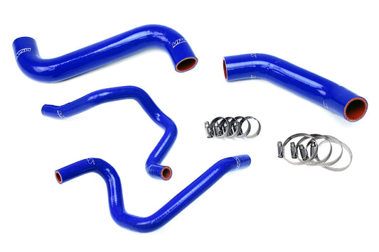 HPS Performance High Temp 3-ply Reinforced SiliconeReplace Rubber Radiator Heater Coolant Hoses 57-1732-BLUE