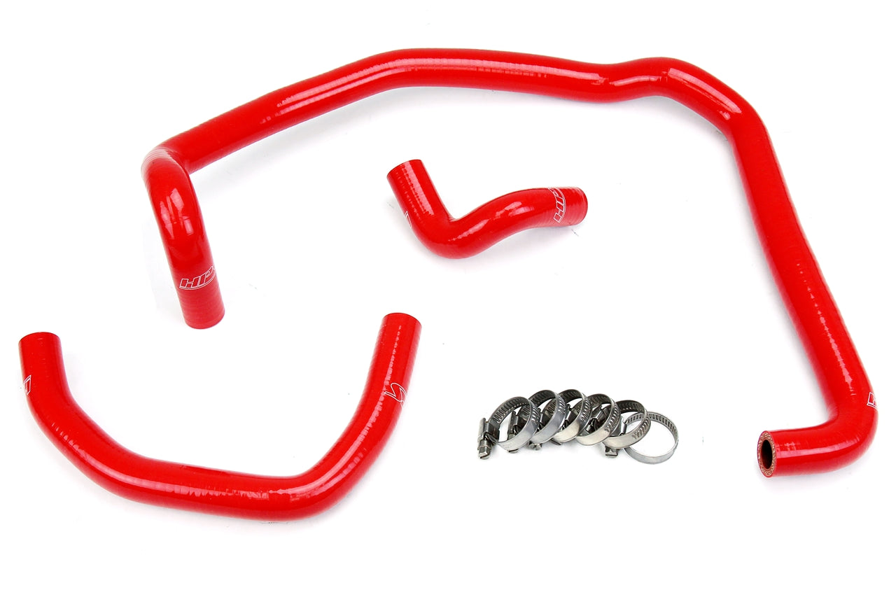 HPS Performance High Temp 3-ply Reinforced SiliconeReplace OEM Rubber Heater Coolant Hoses 57-1746H-RED