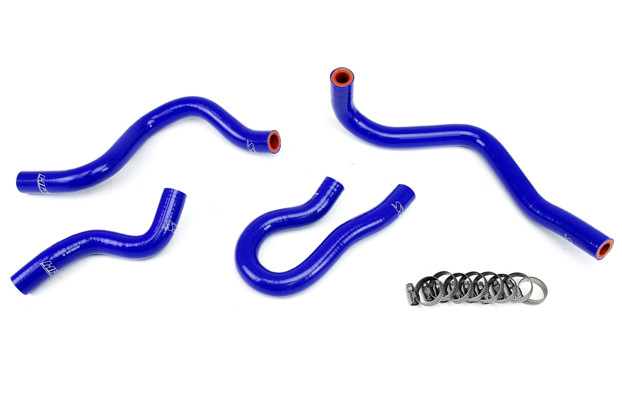 HPS Performance High Temp 3-ply Reinforced SiliconeReplace OEM Rubber Heater Coolant Hoses 57-1769-BLUE