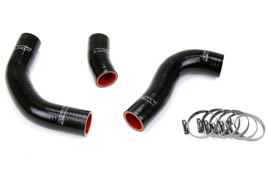 HPS Performance High Temp 3-ply Reinforced SiliconeReplace OEM Rubber Radiator Coolant Hoses 57-1776-BLK