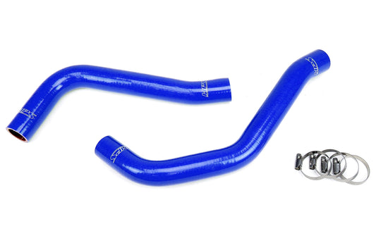 HPS Performance High Temp 3-ply Reinforced SiliconeReplace OEM Rubber Radiator Coolant Hoses 57-1784-BLUE