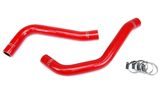 HPS Performance High Temp 3-ply Reinforced SiliconeReplace OEM Rubber Radiator Coolant Hoses 57-1784-RED