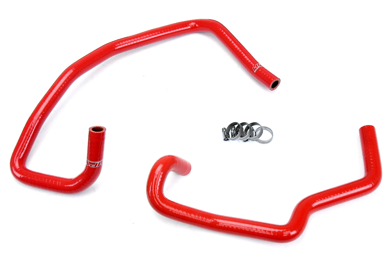 HPS Performance High Temp 3-ply Reinforced SiliconeReplace OEM Rubber Heater Coolant Hoses 57-1785-RED