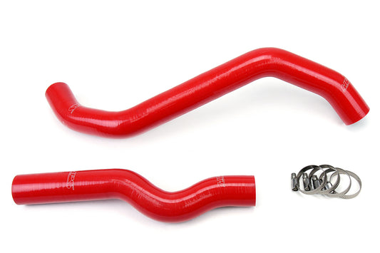 HPS Performance High Temp 3-ply Reinforced SiliconeReplace OEM Rubber Radiator Coolant Hoses 57-1792R-RED