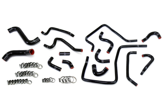 HPS Performance High Temp 3-ply Reinforced SiliconeReplace OEM Radiator Heater Ancillary Hoses 57-1812-BLK