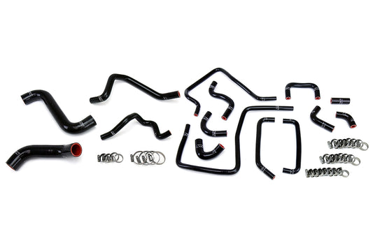HPS Performance High Temp 3-ply Reinforced SiliconeReplace OEM Radiator Heater Ancillary Hoses 57-1814-BLK