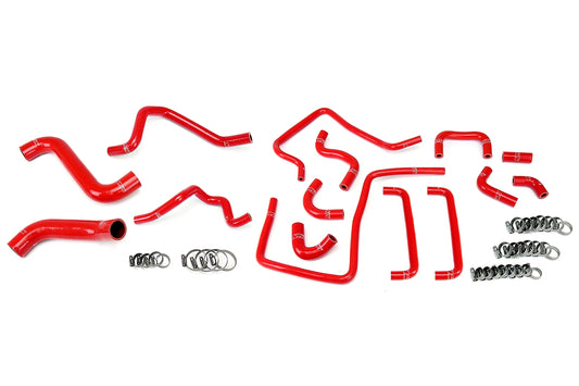 HPS Performance High Temp 3-ply Reinforced SiliconeReplace OEM Radiator Heater Ancillary Hoses 57-1815-RED