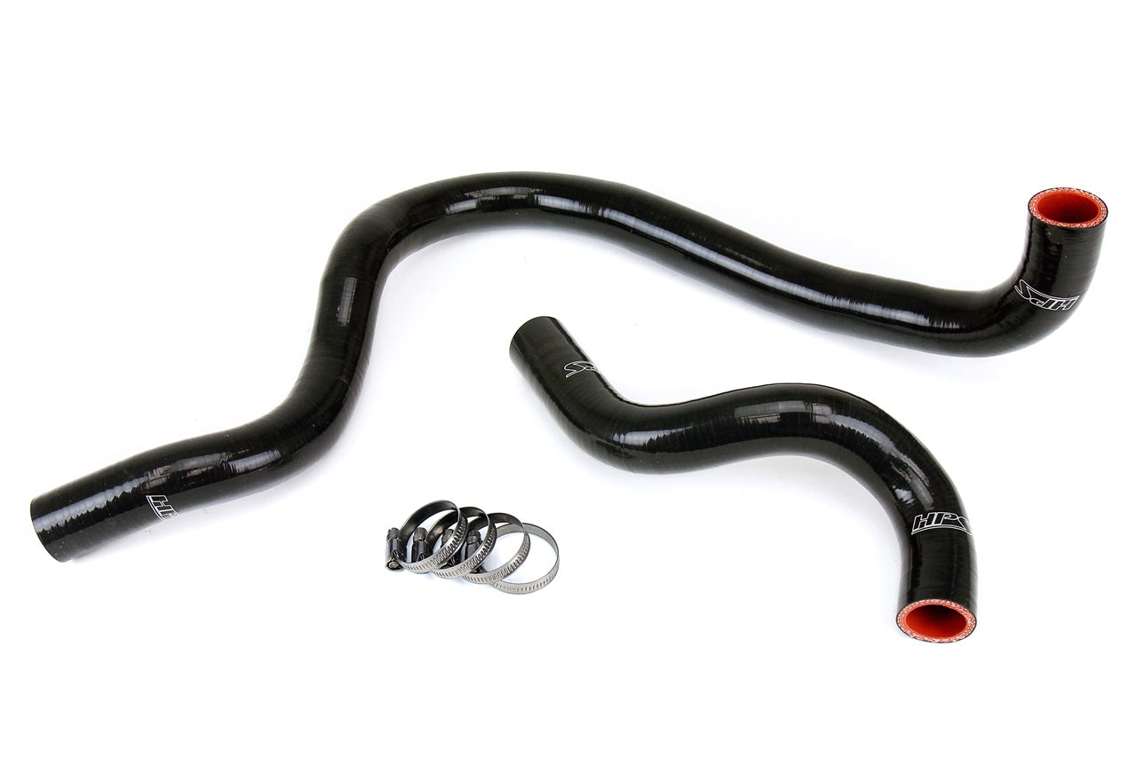 HPS Performance High Temp 3-ply Reinforced SiliconeReplace OEM Rubber Radiator Coolant Hoses 57-1843-BLK