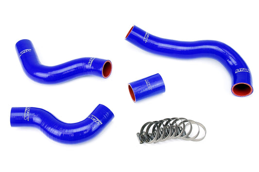 HPS Performance High Temp 3-ply Reinforced SiliconeReplace OEM Rubber Radiator Coolant Hoses 57-1847-BLUE