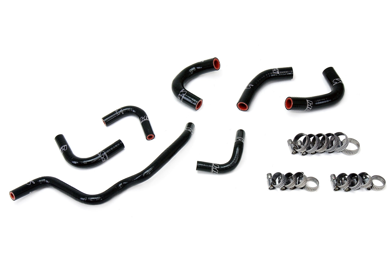 HPS Performance 3-ply Reinforced Silicone Replaces Throttle Body Coolant And Oil Cooler Hoses 57-1857-BLK